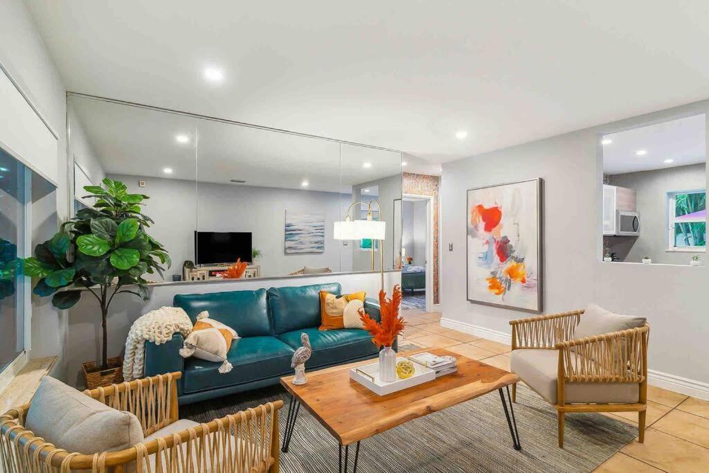 Private Oasis With Pool Near Beaches, Dining & Las Olas Fort Lauderdale Luaran gambar
