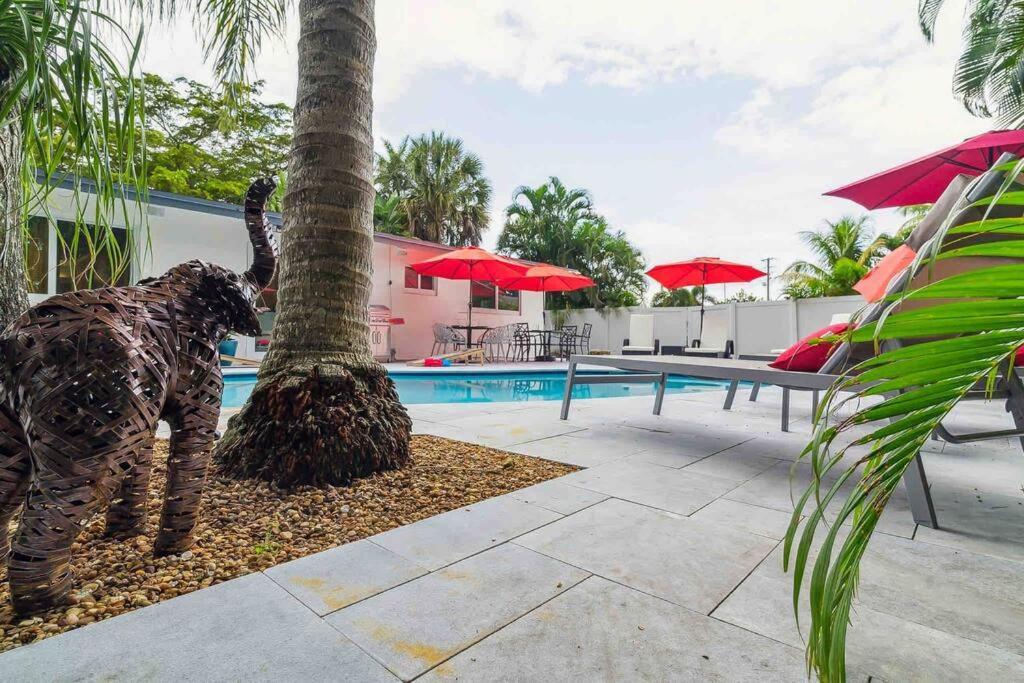 Private Oasis With Pool Near Beaches, Dining & Las Olas Fort Lauderdale Luaran gambar
