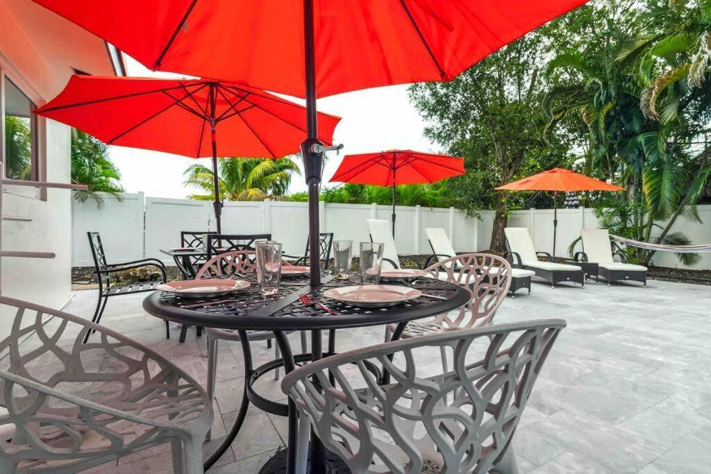 Private Oasis With Pool Near Beaches, Dining & Las Olas Fort Lauderdale Luaran gambar
